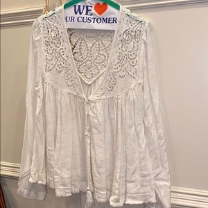 White FreePeople Top